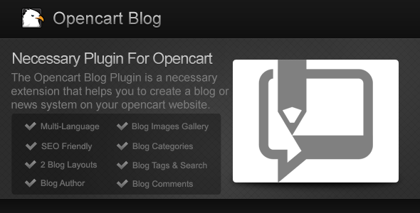 Opencart Blog