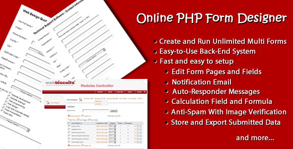 PHP Form Designer