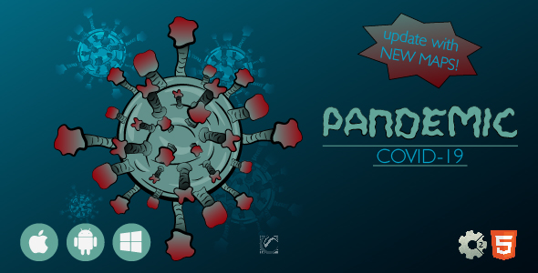 Pandemic Covid-19 • HTML5 + C2 Game