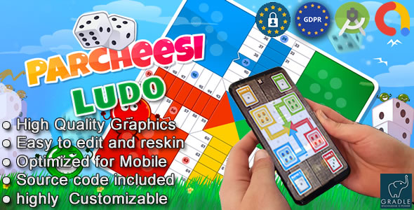 Parcheesi Ludo (Android studio + Admob + GDPR)