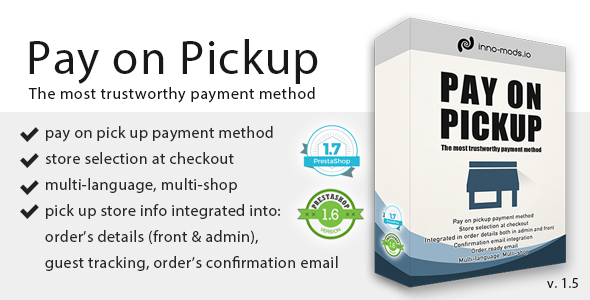 Pay on Pickup for Prestashop