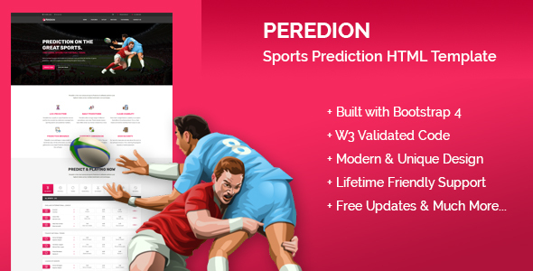 PerediOn - eSports Prediction HTML Template