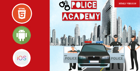 Police Academy - HTML5 Game - HTML5 Website