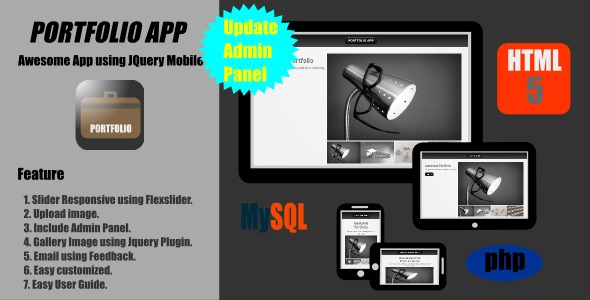 Portfolio App - Jquery Mobile