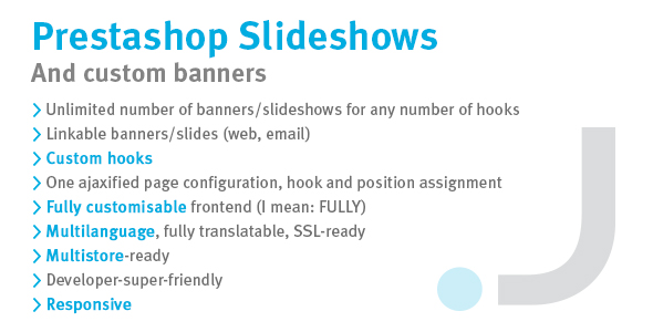 Prestashop Slideshows and Custom Banners