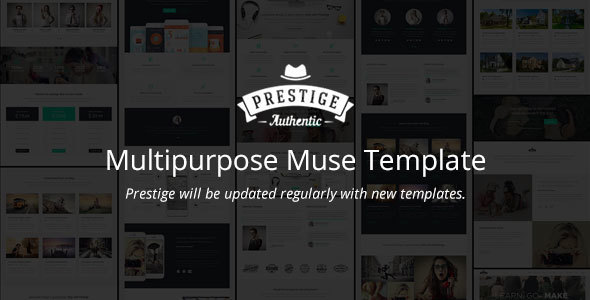 Prestige - Multipurpose Muse Landing Pages