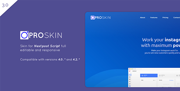 ProSkin - NextPost Instagram Media Planner Skin