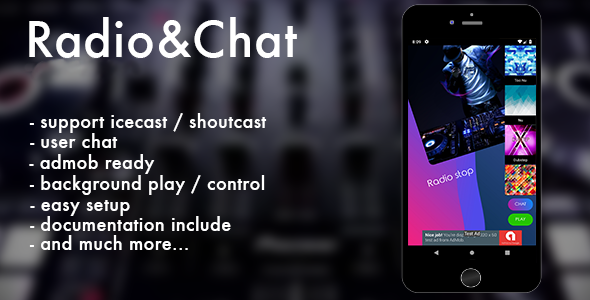 Radio & Chat (multi) Android