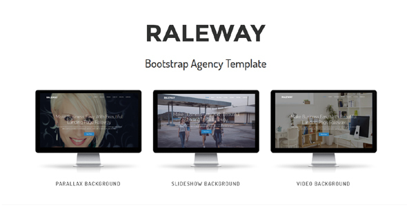 Raleway - Bootstrap Agency Template