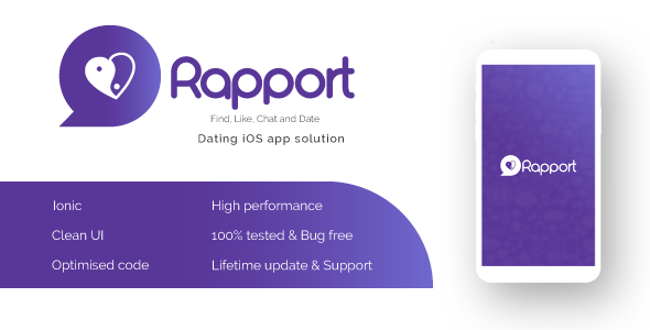 Rapport -   Dating App iOS Complete Solution