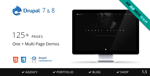 Rhythm - Drupal 7 & 8 Multipurpose Commerce theme