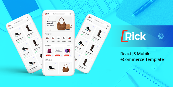 Rick – React JS Mobile eCommerce Template