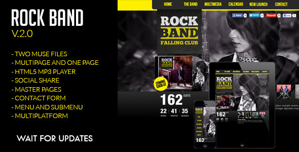 RockBand Muse Template