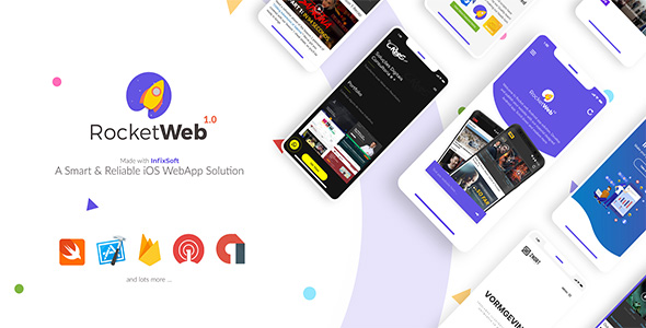 RocketWeb | Configurable iOS WebView App Template