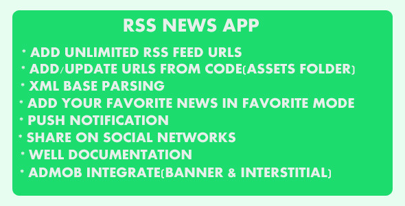 Rss News App