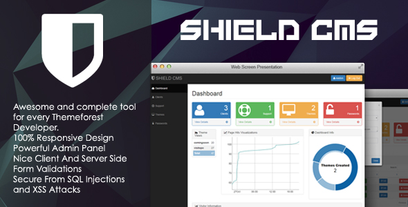 SHIELD - Freelancer Content Management System