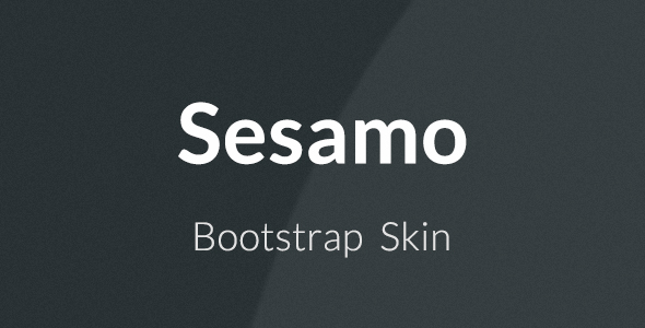 Sesamo - Bootstrap Skin