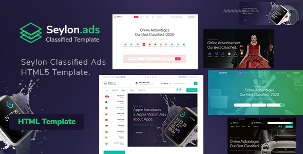 Seylon - Classified Ads HTML5 Template
