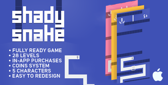 Shady Snake - IOS - Game Template