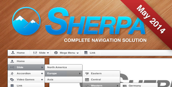 Sherpa | Complete Navigation System (CSS Edition)