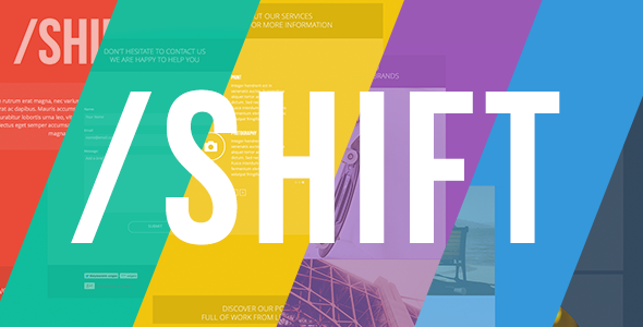 Shift - Creative Muse Template for Portfolios & Agencies