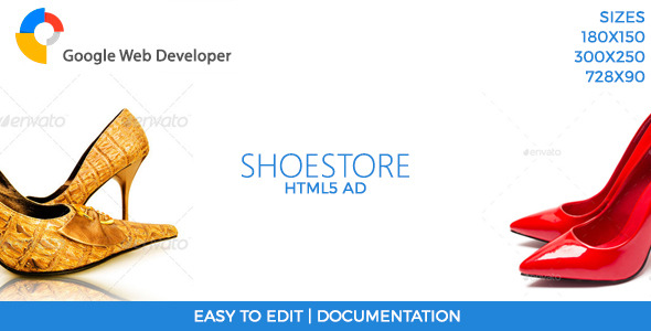 ShoeStore HTML5 Ad Template