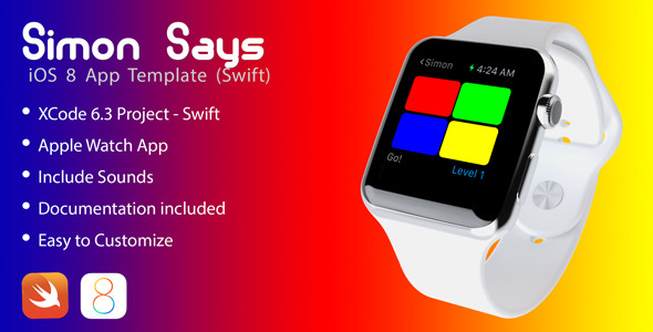 Simon game for Apple Watch in swift