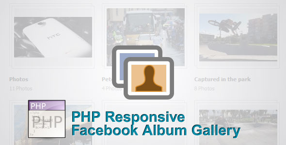 Simple PHP Facebook Album Gallery