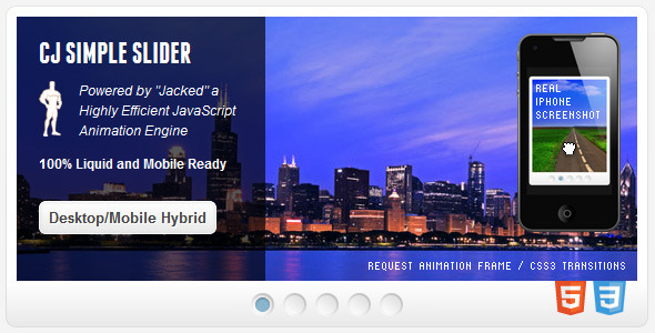 SimpleSlider - Desktop/Mobile Hybrid