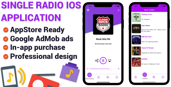 Single Station Radio - iOS Application