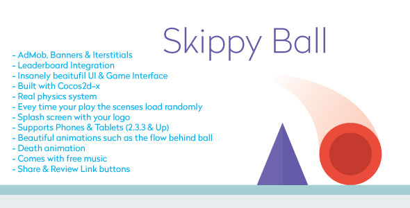 Skippy Ball with AdMob | Games