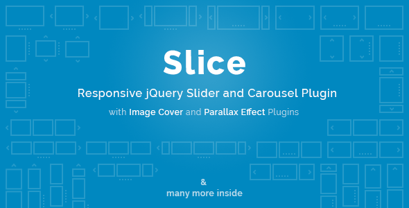 Slice - Responsive jQuery Slider and Carousel Plugin