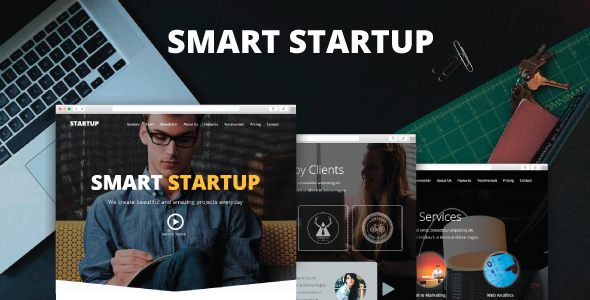 Smart Startup - Creative Muse Template