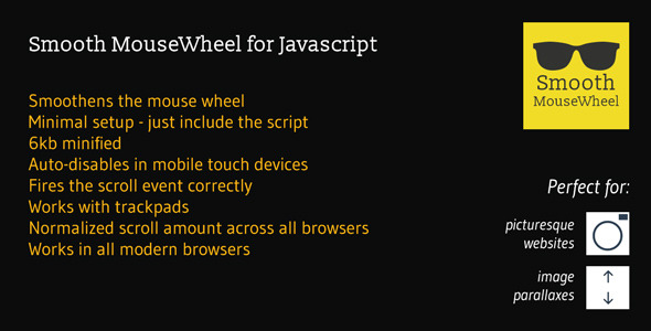 Smooth MouseWheel for Javascript