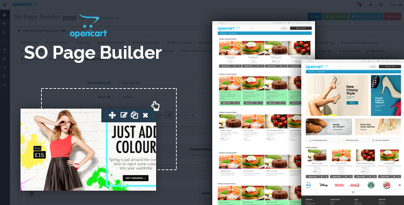 So Page Builder -  Responsive OpenCart 3.0.x & OpenCart 2.x  Page Builder Module