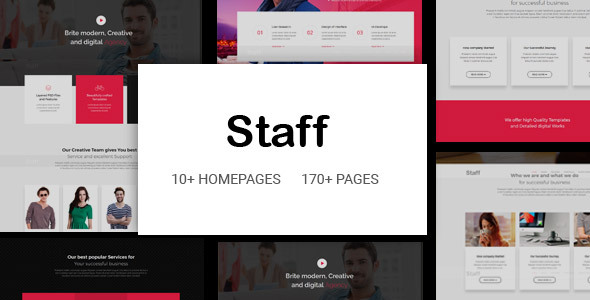 Staff | Multi-Purpose Drupal 8 Theme