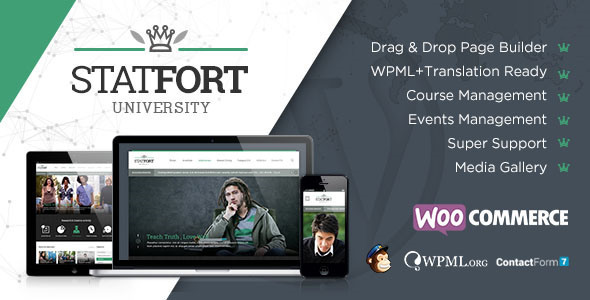 Statfort - Educational Wordpress Theme