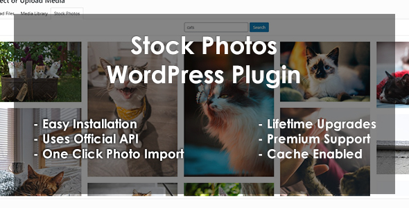 Stock Photos - WordPress Plugin