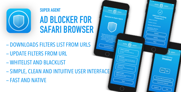 Super Agent - Ad blocker for Safari browser