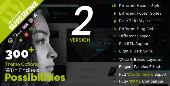 SuperFine - Multipurpose WordPress Theme