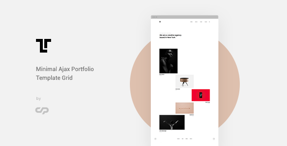 Tetris - Minimal Ajax Portfolio Template Grid