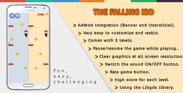 The Falling Kid | Games