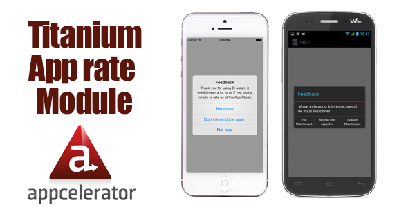 Titanium App rating module for Ios and Android