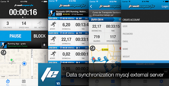 Track Sports Pro V3. Full App