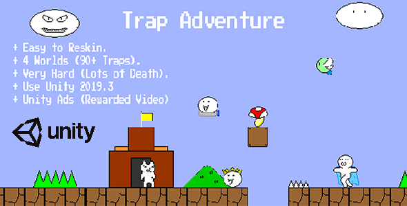 Trap Adventure (90+ Traps) - Unity Game Template