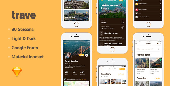 Trave UI Kit