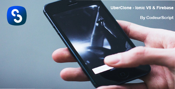 UberClone - Ionic V5 & Firebase