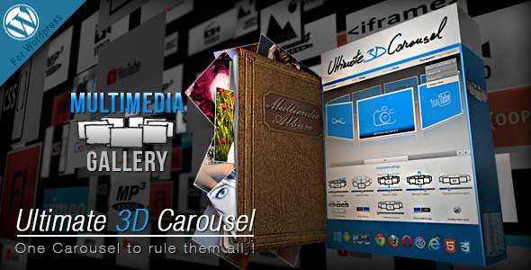 Ultimate 3D Carousel Wordpress Plugin