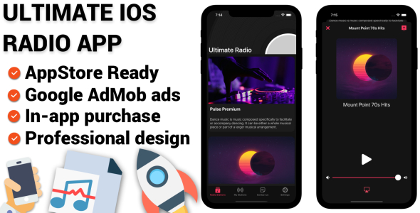 Ultimate Radio - iOS Full Application