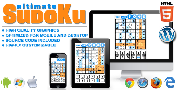 Ultimate Sudoku - HTML5 Game